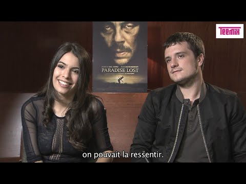 Interview of Claudia Traisac and Josh Hutcherson in Paris [Escobar: Paradise Lost]