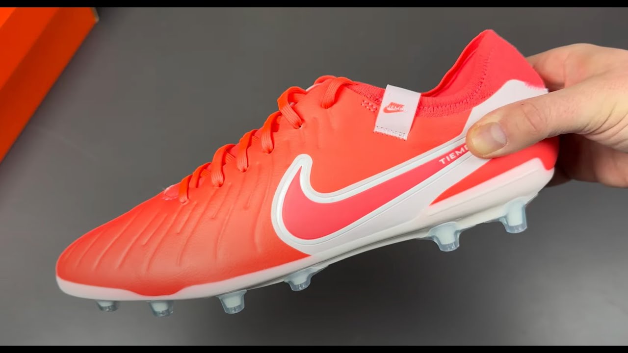 シューズ nike legend 10 elite fg hot lava 28 Nike Tiempo Legend X Elite Firm Ground - Hot Lava/White - Adult Cleats