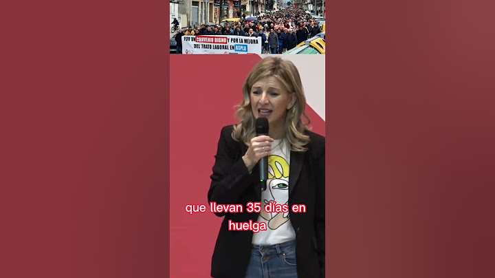 Yolanda Díaz sabe cuál es su bando👏👏👏