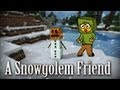 Minecraft | A Snowgolem friend