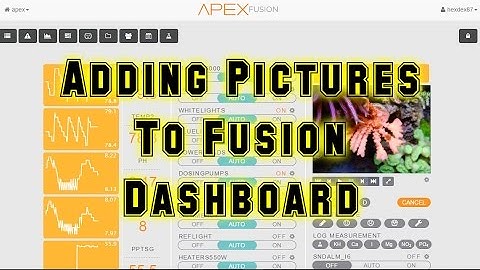 Adding Pictures To Fusion Dashboard | Apex Controller