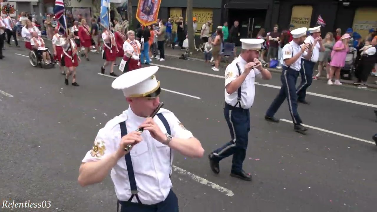 Pride Of The Shore F.B. @ Belfast 12th ~ Return Route ~ 12/07/22 (4K)
