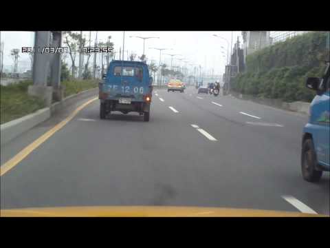 幸好計程車上有行車紀錄器，不然就被逃跑了!