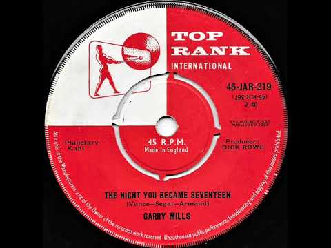 Garry Mills — The night you became seventeen / Garry Mills.