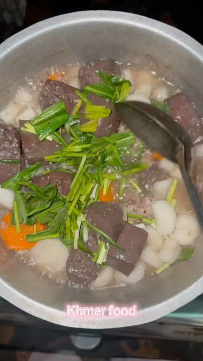 how to cook soup, beef mix carrots &thai thao vegetables #food #cooking #lovefood