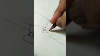 easy drawing short girl drawing