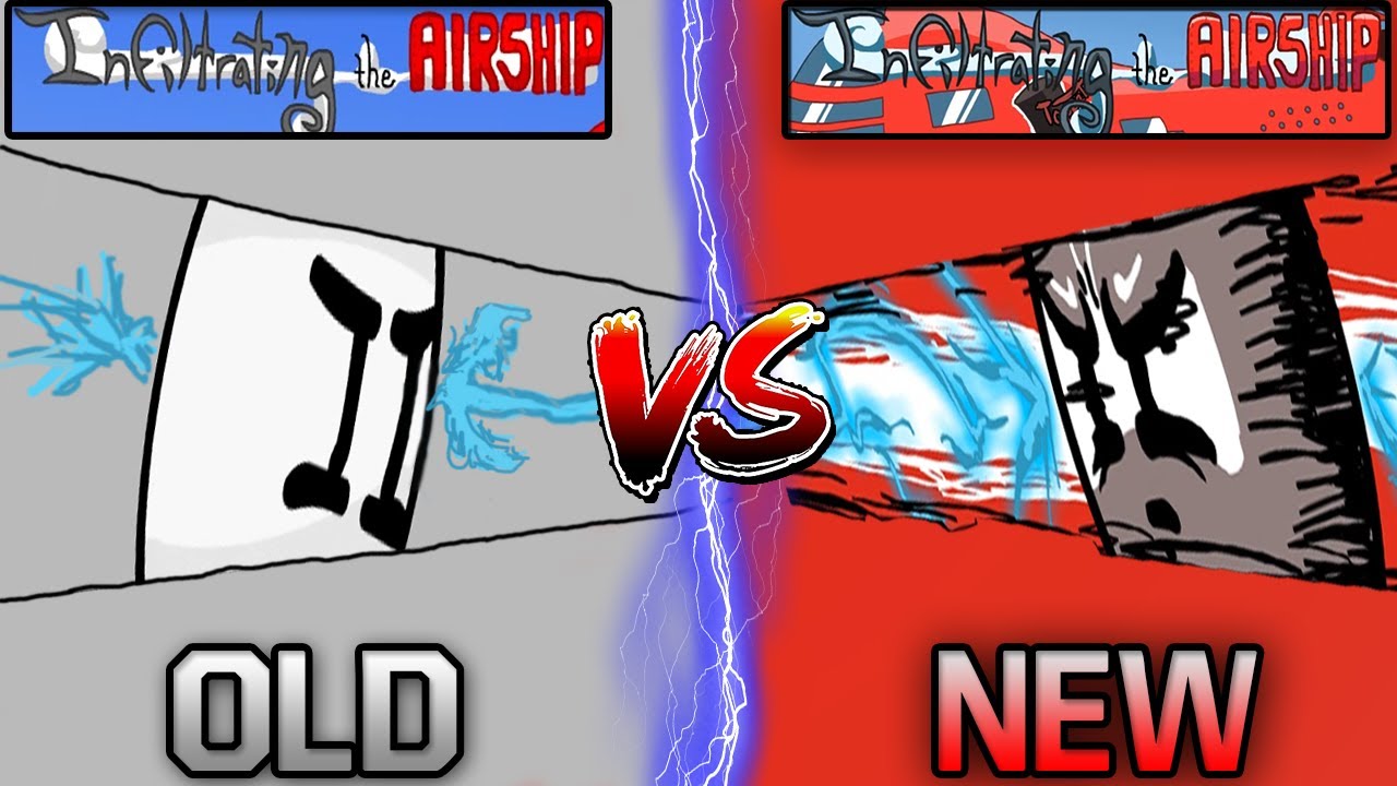 THSC (Infiltrating The Airship) - Original Vs Remastered (Old vs New comparison)