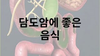담도암에 좋은 식품 음식 꼼꼼히 살펴드세요