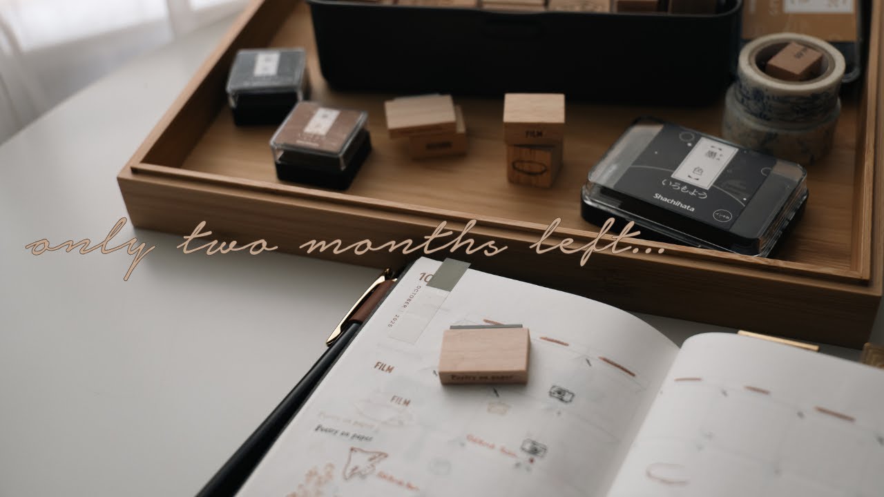 journal with me #78: decorating October in my take-a-note planner ...