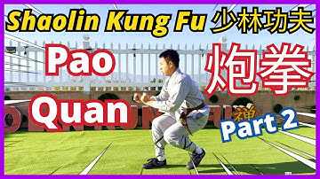 🔥 Shaolin Kung Fu 👊 Training Tutorial Pao Quan 🤜 #炮拳 #少林功夫 #少林炮拳  #拳法 #功夫教學 示範 教學 Cannon Fist Part 2