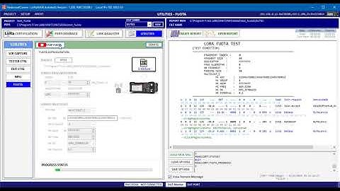 Example of FUOTA Test over Multicast Class C