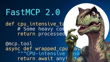 Offload CPU-bound operations in async Python using FastMCP tools and AnyIO