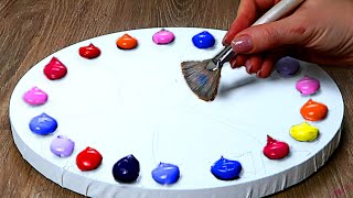 6 simple acrylic painting ideas｜best art compilation