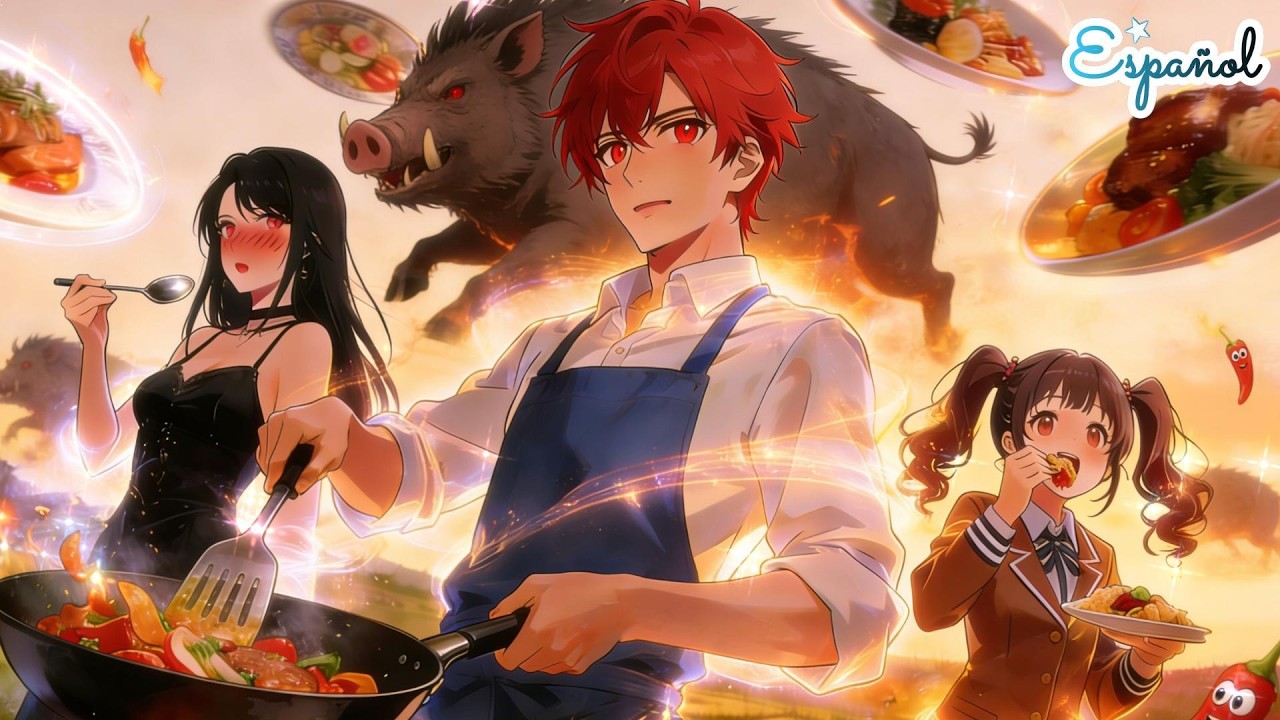 Vivo en un Mundo de Artes Marciales Poderosas: Me hago invencible con un arroz frito con huevo.