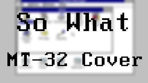 P!nk – So What | Roland MT-32 Cover