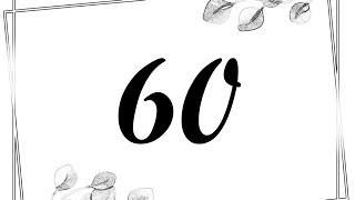 60 Second Timer | 60 Second Countdown with Music