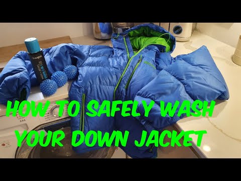 How to Wash Your Down Jacket