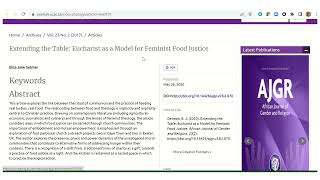 Introduction to the ATLA Religion Database
