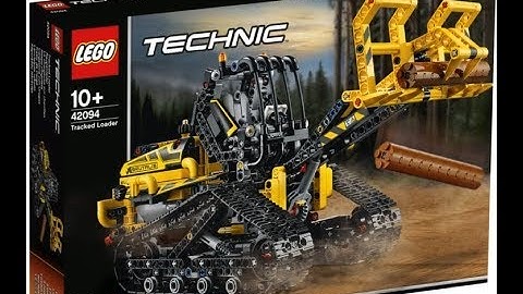Lego Technic Tracked Loader (42094) time lapse