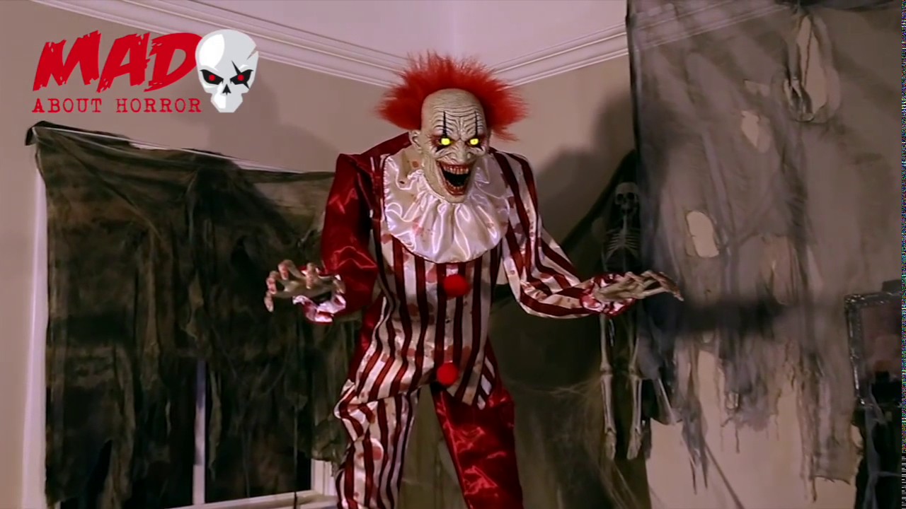 Halloween Animated 2017 7 FT Evil Clown (Official SVI Video!)