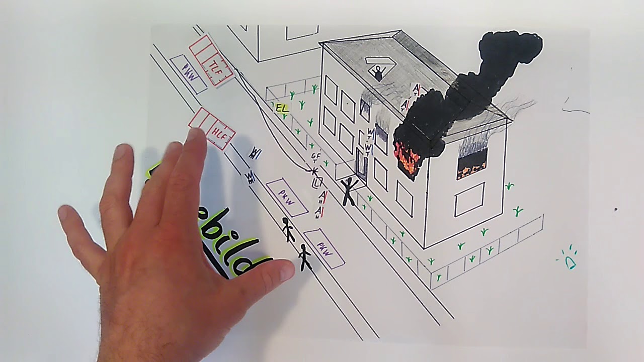 Video Übungsdienst Wohnungsbrand Teil 3/4