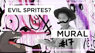 How To Paint A Scary Totoro Mural となりのトトロ　 は　素晴らしい 1730 Wall