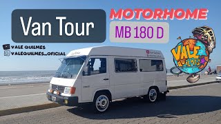 Van Tour: MOTORHOME sobre una MB180, Homologada para 6 personas