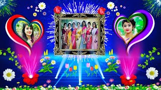 How To Make Wedding 3D Love frame Effect Hd Video Kaise Banaye // Wedding  Love frame Video Banaye screenshot 2