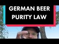 German beer law