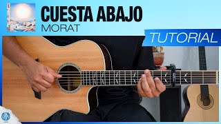 "Cuesta Abajo" - Morat | Tutorial en Guitarra | Acordes, TABS Y Letra (PDF Acordes) | @MoratOficial