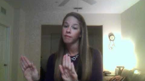 ASL HOMEWORK ASSIGNMENT 1 (1-26-11)