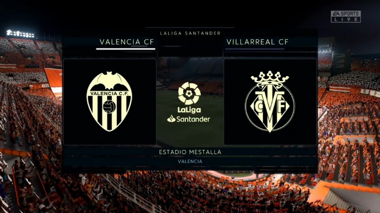 VALENCIA VS VILLARREAL - LA LIGA (FIFA 21)