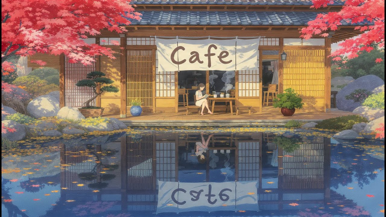 Rainy Cafe Ambience | Lofi Music for Concentration