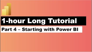 Power BI Complete Tutorial for Beginners - Part 4