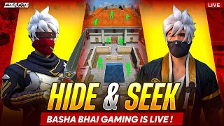 Hide And Seek giveaways With Subscribers  Free Fire   In Telugu   Basha Bhai Gaming