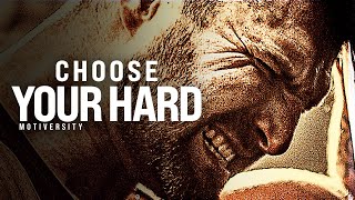 CHOOSE YOUR HARD - Powerful Motivational Speech on the PAIN OF DISCIPLINE (Marcus Elevation Taylor)