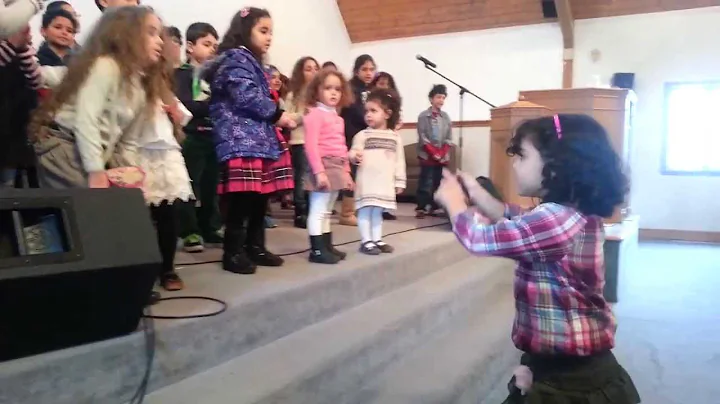 Kids celebrating Valentine too