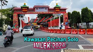 Kawasan Pecinan Solo Bersolek Jelang Imlek 2024