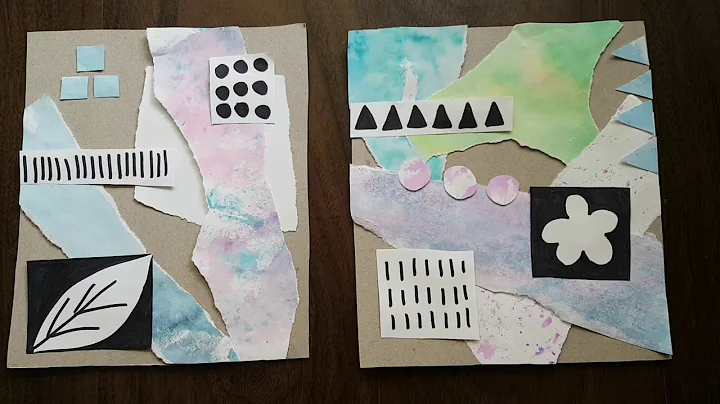 Collages inspired by Julie Hamilton | Art for Ever...