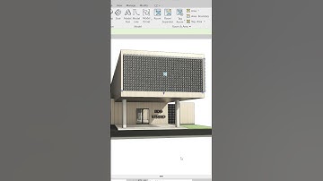 FACADE REVIT #shorts #architecture #revit #woodcladding