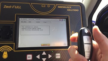 suzuki swift proximity key programming