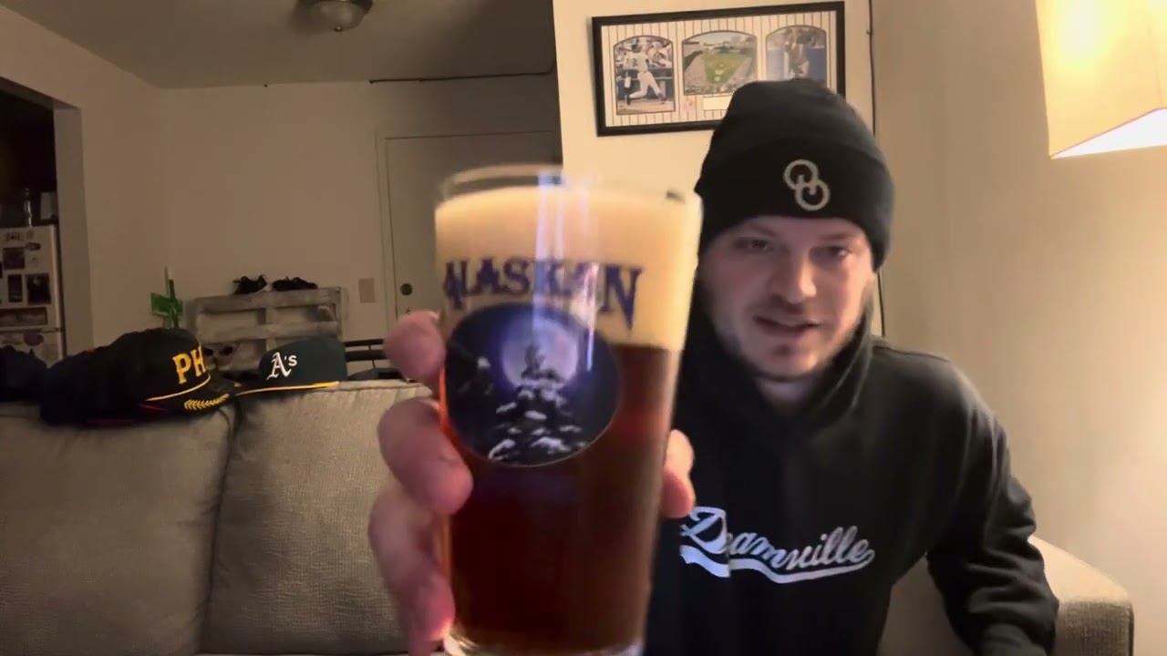 Are You Afraid Of The Dark? Czech Dark Lager by Kros Strain tonight. S/O to 