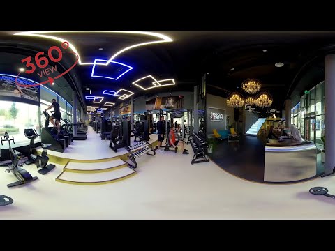 Обзор клуба CROCUS FITNESS КУРСКАЯ в формате 360 градусов