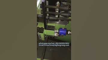 full automatic thread rolling machine process #machine #metal #china #automatic #thread #rolling