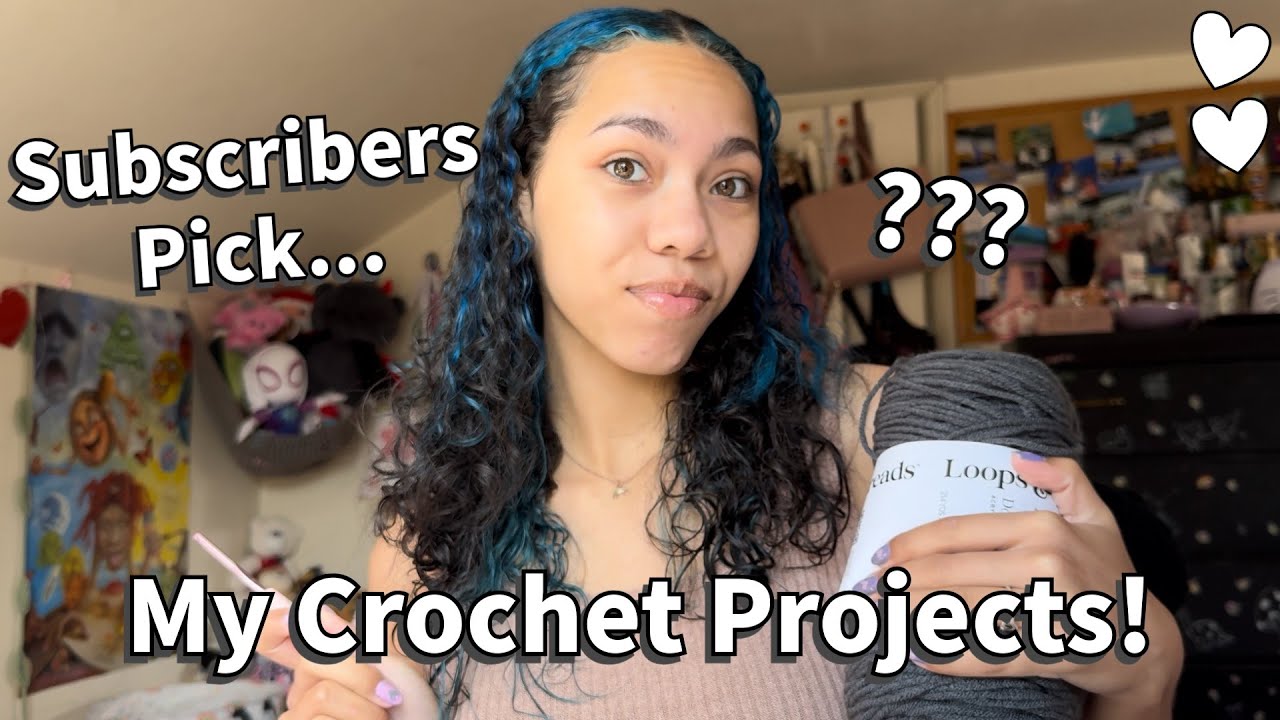 Subscribers Pick My Crochet Projects!