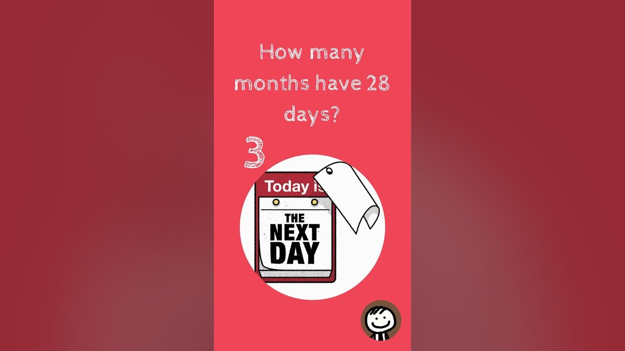how-many-months-have-28-days-youtube