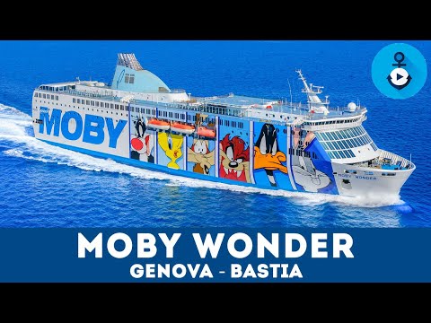 Journey on the Moby Wonder - Genoa Bastia Genoa