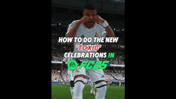 How To Do New Toxic Celebrations In FC 25 #eafc25 #easportsfc25 #celebration #celebrations