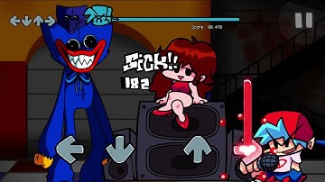 FNF Huggy Wuggy Playtime song V slice Mobile