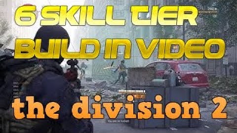 elite resource convoy 6 skill tier build in video, the division 2, wony, gameplay, pve, no commentar